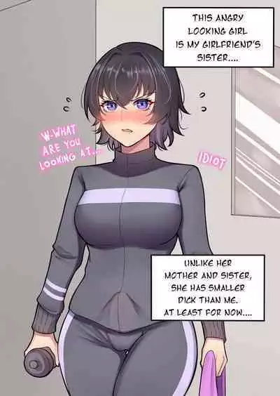 [band-width] Futanari girlfriend w/ Family