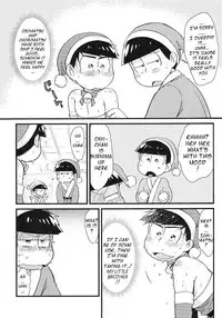 (Kahou wa Nete Matsu 6) [MatsuCha. (Maccha)] Present o Mawasou! | Let’s give a present! (Osomatsu-san) [English] [Rotti Totti]