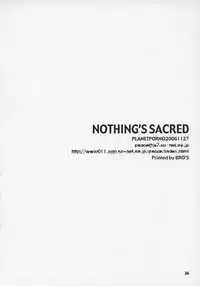 [PLANET PORNO (Yamane)] NOTHING'S SACRED (Yotsubato!)