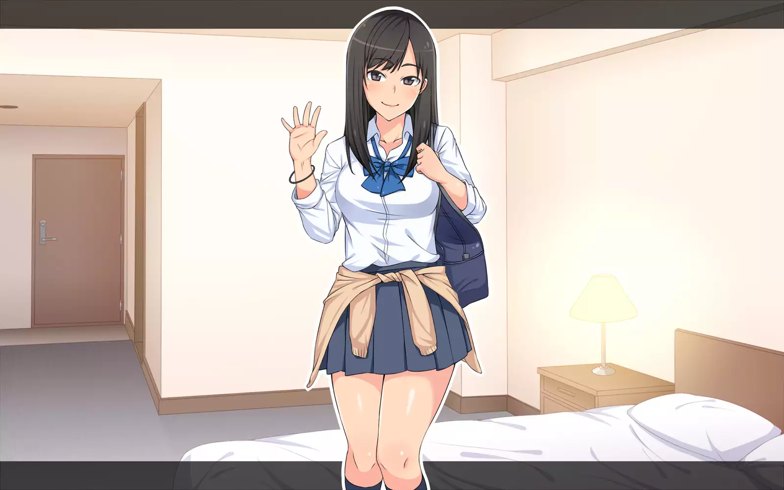 homban kiraina enkou JK to asa ma denama nakadashi berochu fuck