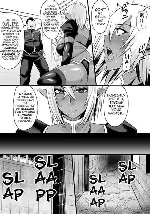 Onna Shougun Artesia - Dark Elf Haramase Choukyou Kiroku