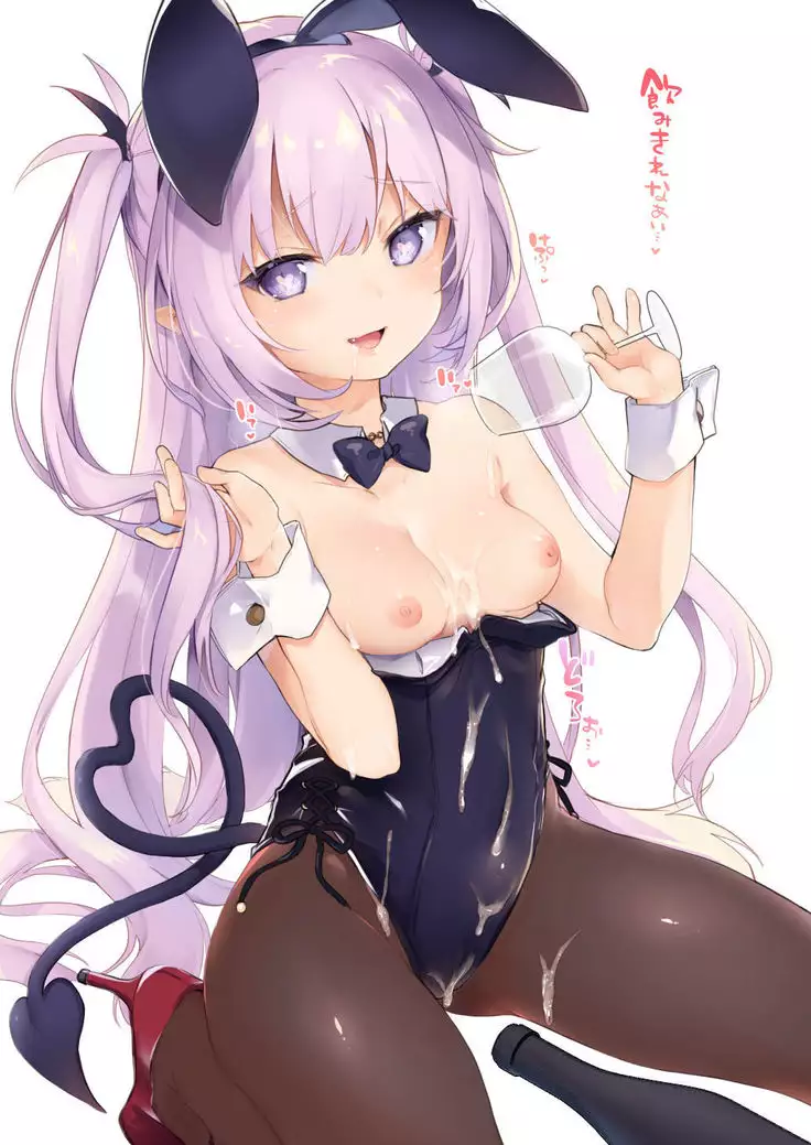 バニーサキュバス差分たち