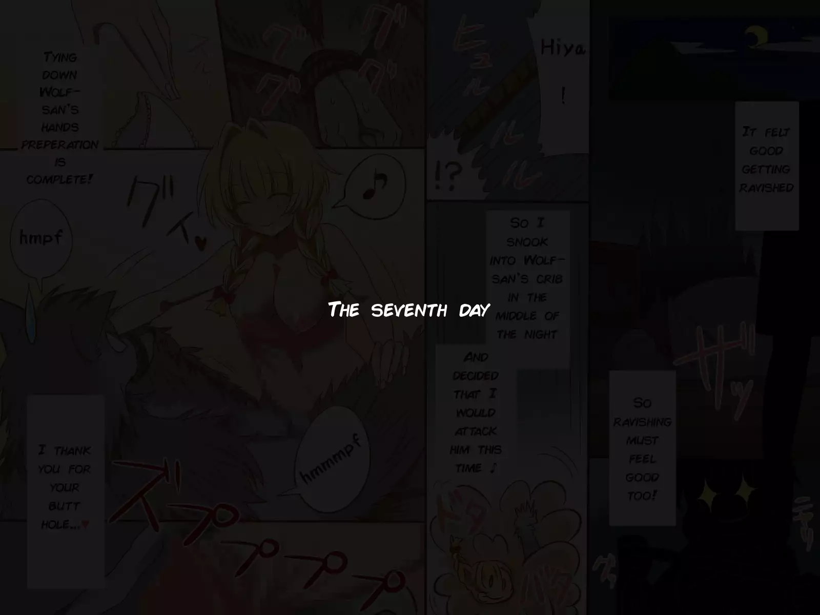 Futanari Akazukin-chan no Ecchi na Hibi