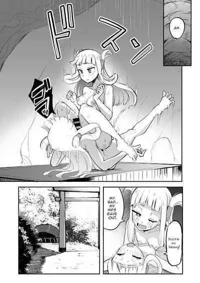 [Futamare (akiAmare)] Futanari Futago Miko Tamahou-chan to Tamaran-chan | Futanari Twin Shrine Maidens [English] [Digital]
