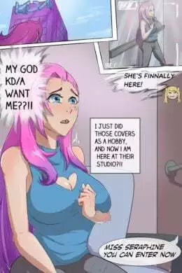 Seraphine’s audition- Nsfwblackle [league of legends]