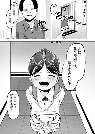 Okane Tamatta kara Chikubi Ijitte! | 大叔!我攒到钱了所以快来玩弄乳头吧!!