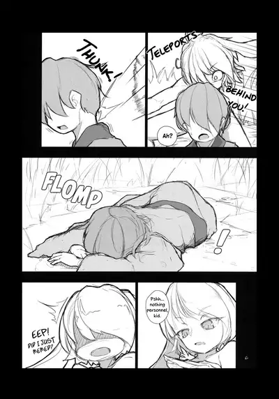 (Shuuki Reitaisai 4) [Pochicolo Nouen (Pochicolo)] Nozoki to wa Ii Dokyou ne Shounen (Touhou Project) [English] [Chastity Dreamer Schmö]