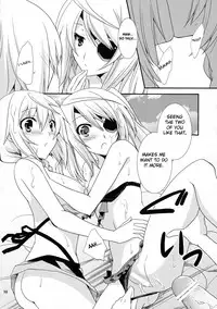 (C83) [CHAGASHI SAIBAN (Yamabuki Mook)] CharlxLauxSummer Sea! (Infinite Stratos) [English] [Rapid Switch]