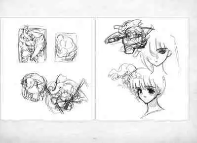 ALICESOFT ORION SCRIBBLES with CROQUIS ULTIMATE EDITION VOL.3 織音計画特別版 ラフ画集