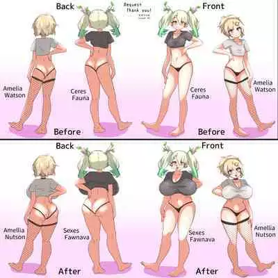 Amelia Nutson & Sexes Fawnava