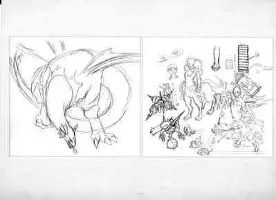 ALICESOFT ORION SCRIBBLES with CROQUIS ULTIMATE EDITION VOL.2 織音計画特別版 ラフ画集