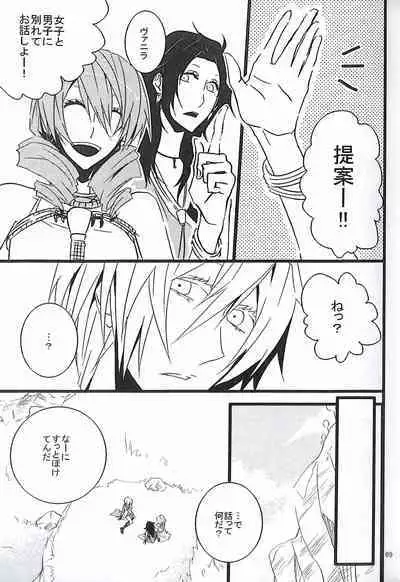 Final Fantasy 13 Fan book (cranberry hearts)