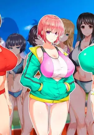 sports girls and their coach