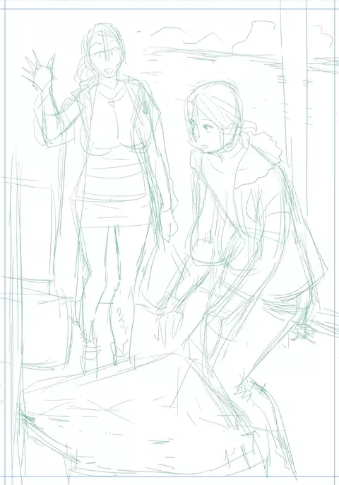 twin Milf Color Page Hokan Pack