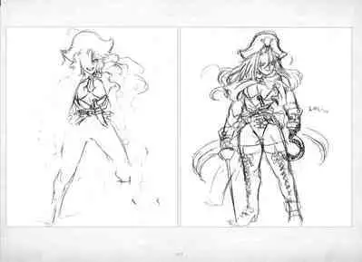 ALICESOFT ORION SCRIBBLES with CROQUIS ULTIMATE EDITION VOL.2 織音計画特別版 ラフ画集