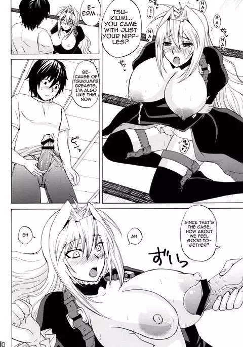 Waiting Impatiently for The Anime 2nd Season While Groping Tsukiumis Tits