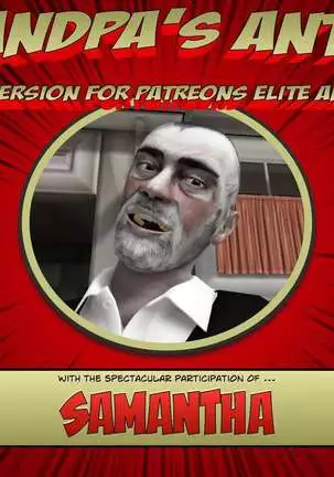 Fragment comic "grandpa's antics"