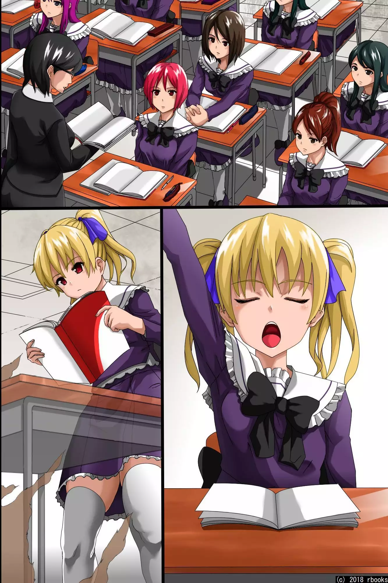 Academy controlled by one man ~ Time stop & hypnotic mind control