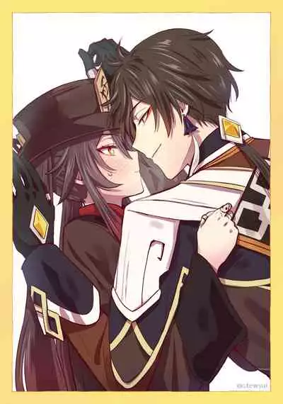 [stewsui] Zhongli x Hu Tao love story hentai doujinshi (Genshin Impact)