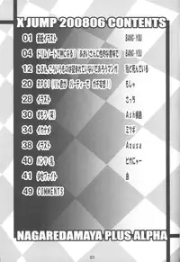 (SC40) [Nagaredamaya (BANG-YOU)] X JUMP 2008 6 (Various)